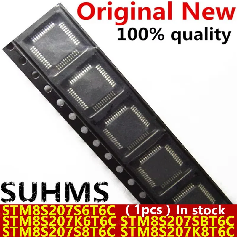 (1 шт.) 100% новый STM8S207S6T6C STM8S207K6T6C STM8S207S8T6C STM8S207SBT6C STM8S207K8T6C QFP