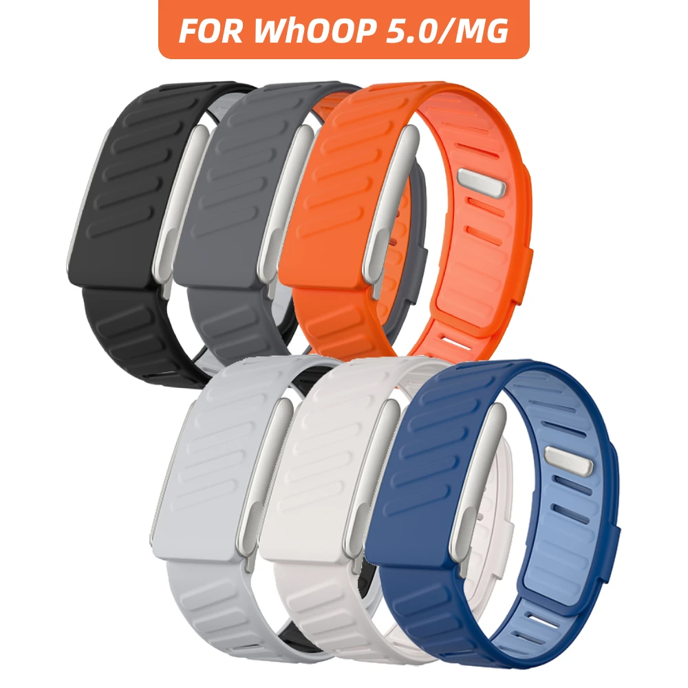 

Ремешок для Whoop 5.0/5.0, монитор сердечного ритма, фитнес-браслет, силиконовый ремешок для часов, устойчивый к поту, аксессуары для фитнеса