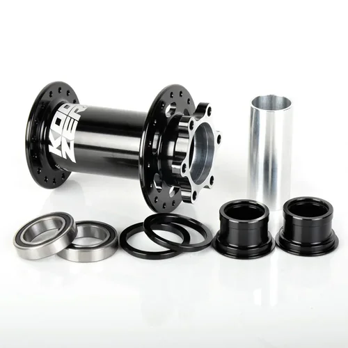 Imagen 2 del producto Koozer frente BM540 15x110 20x110mm Boost THRU TA 32 agujeros 6 pernos para Heavy Cross Country AM FR E-bike Down Hill MTB buje de bicicleta