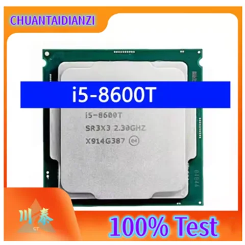 i5-8600T CPU 2.3 GHz Used Six-Core Six-Thread CPU Processor 9M 35W LGA 1151 i5 8600T