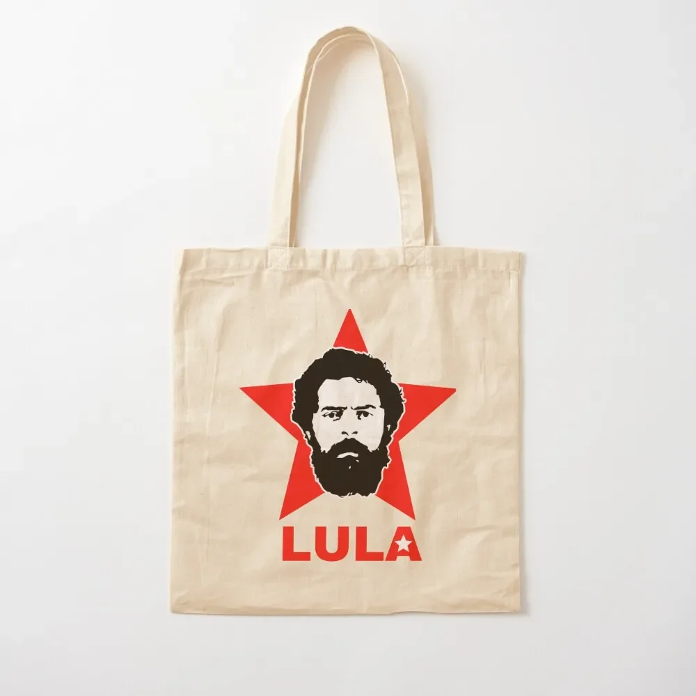

Lula Livre, Lula 2022 - white Tote Bag Customizable tote bag shopping trolley bag Big women