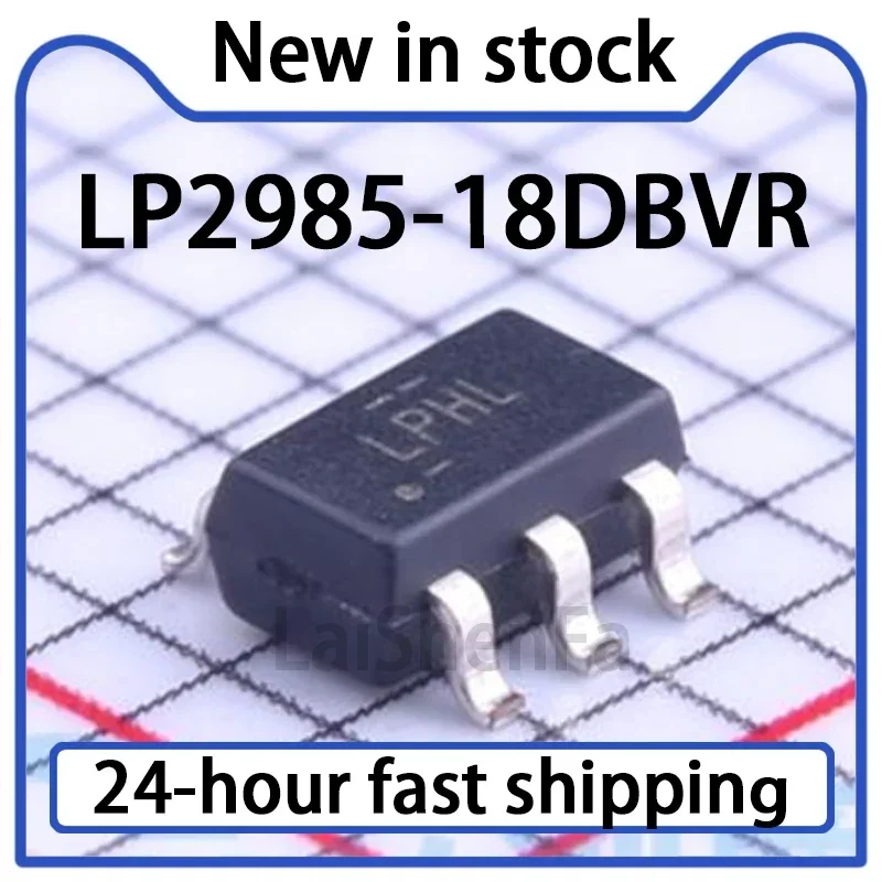 10PCS LP2985-18DBVR SOT23-5 150mA Low Noise Low Dropout Voltage Regulator Chip