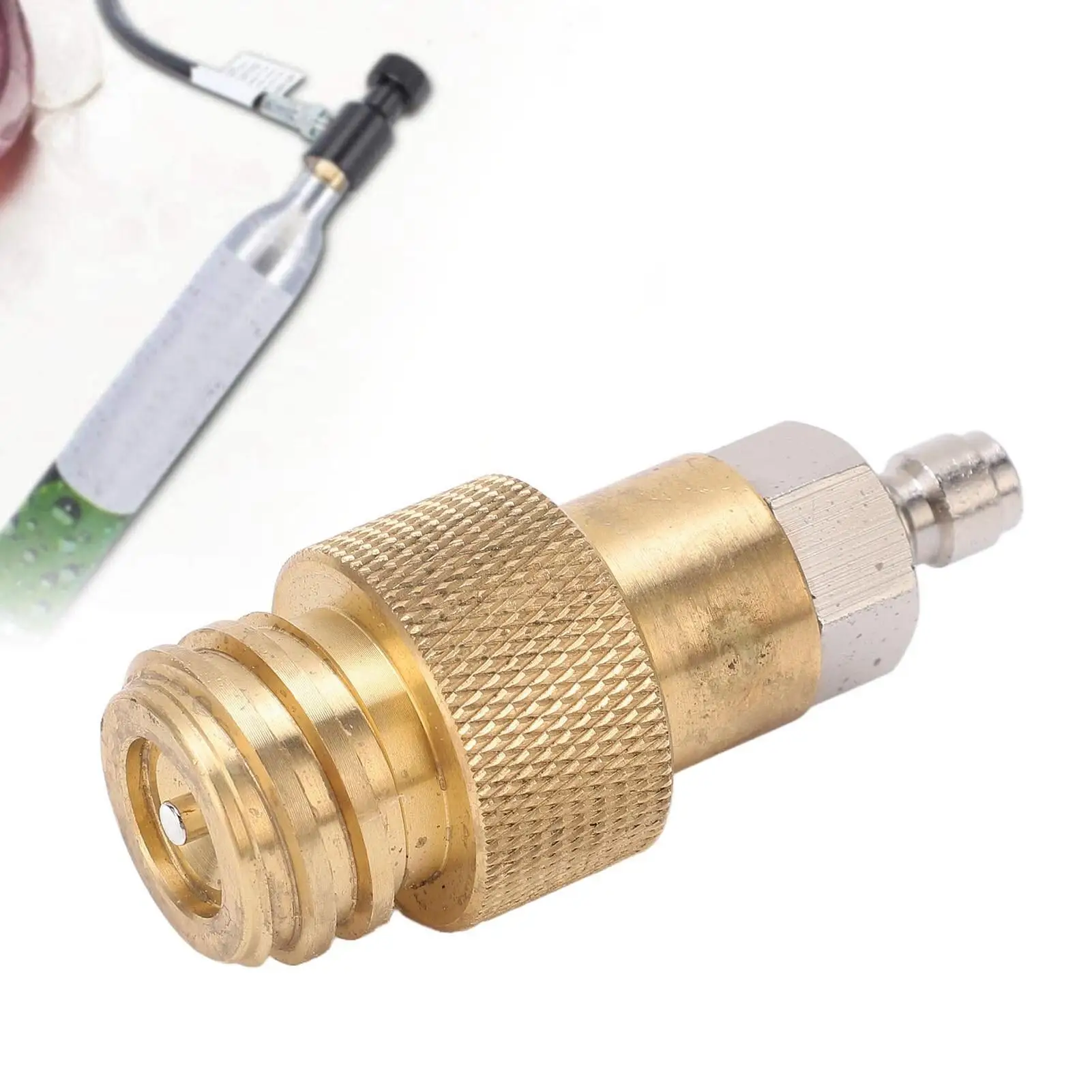 Brass TR21-4 Male Thread Soda Refill Adapter Machine CO2 Connector - for replacement Accessory