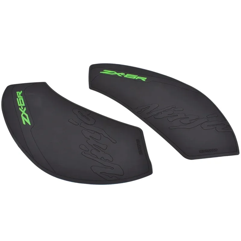 خزان وقود دراجة نارية المضادة للانزلاق وسادة واقية الجر ملصق قبضة الركبة الغاز لكاواساكي ZX-6R 2012-2025 ZX 6R ZX6R اكسسوارات #4