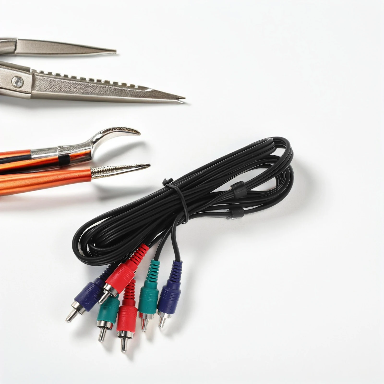

Video Cable Extension Equipment Converter Composite Connecting Component Line Audio and Dual for Bulk Cables Alloy Adapter Coax