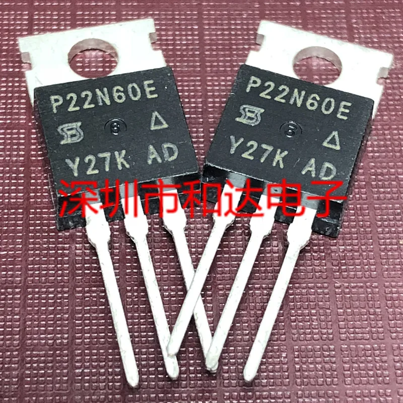 5PCS-10PCS SIHP22N60E-E3 P22N60E TO-220 600V 22A สต็อกเดิมใหม่