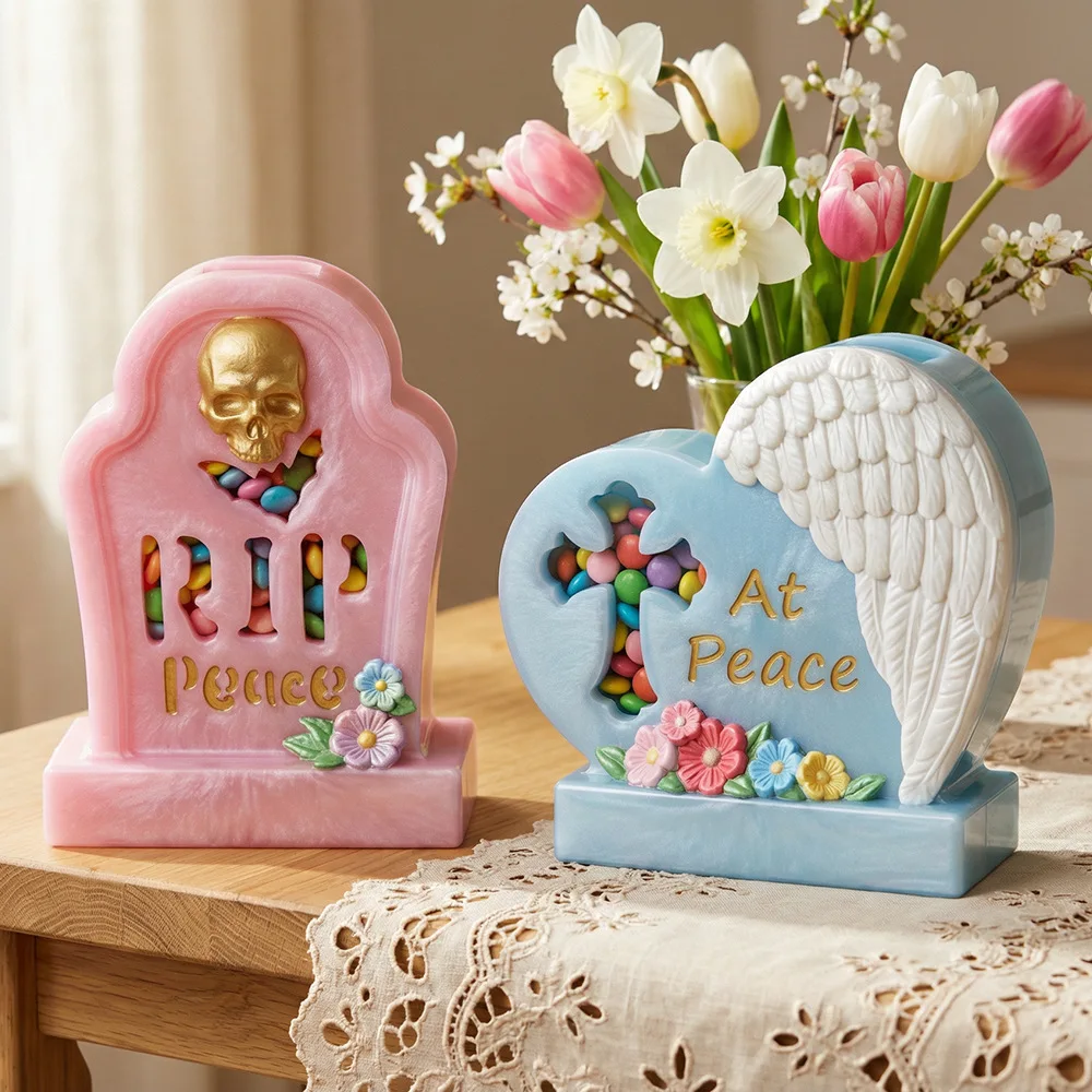 Pet Memorial Silicone Mold Cat Dog Ashes Keepsake DIY Heart Shape Plaster Cement Mold Beloved Pet Loss Gift Small Business Bulk