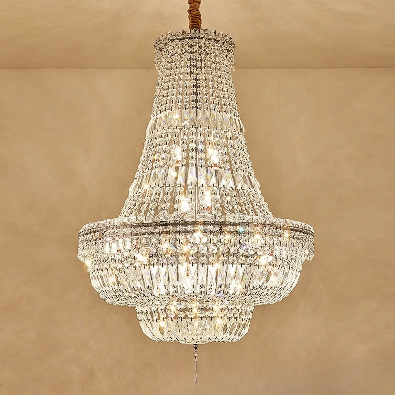

Wedding chandelier light luxury crystal living room dining room chandelier European luxury high-end chandelier