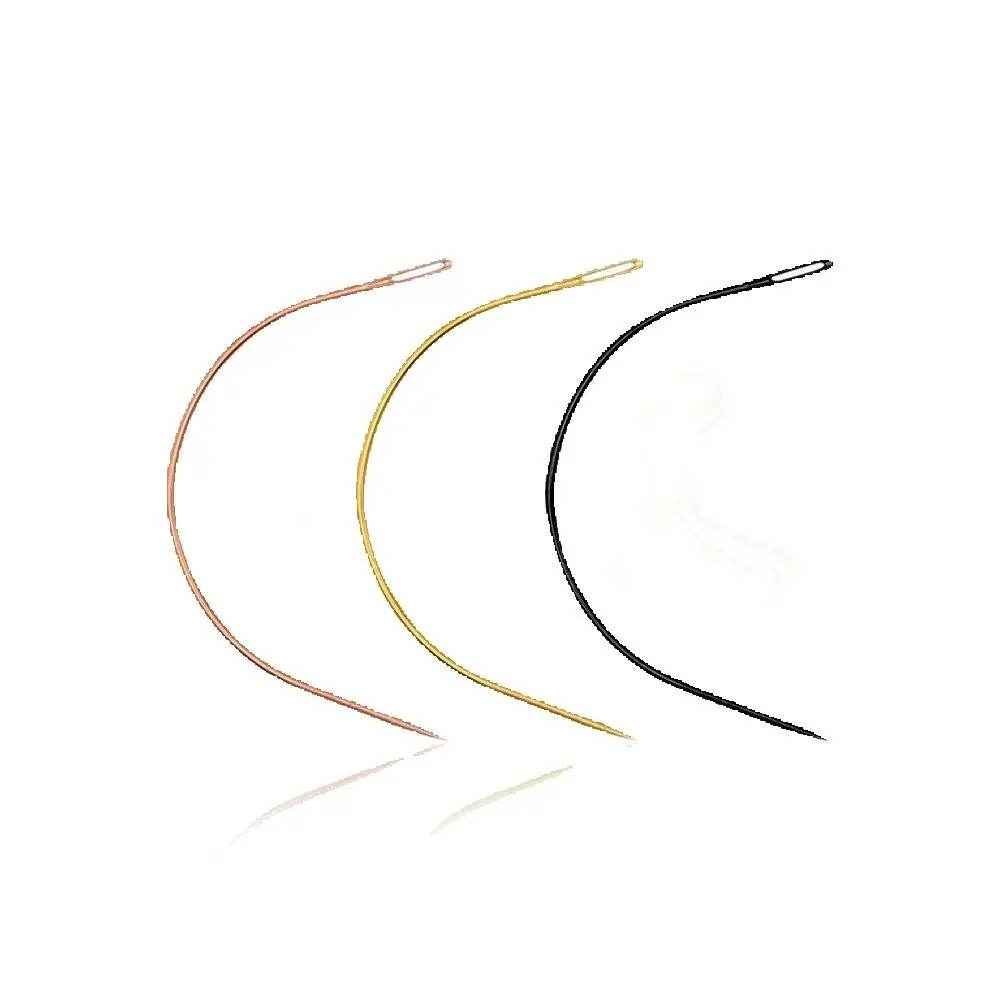 

Волосы Want 10 шт. изогнутые иглы для ремонта утка волос, иглы для наращивания волос, шитье в наращивании, наращивание перьев, мишура для волос