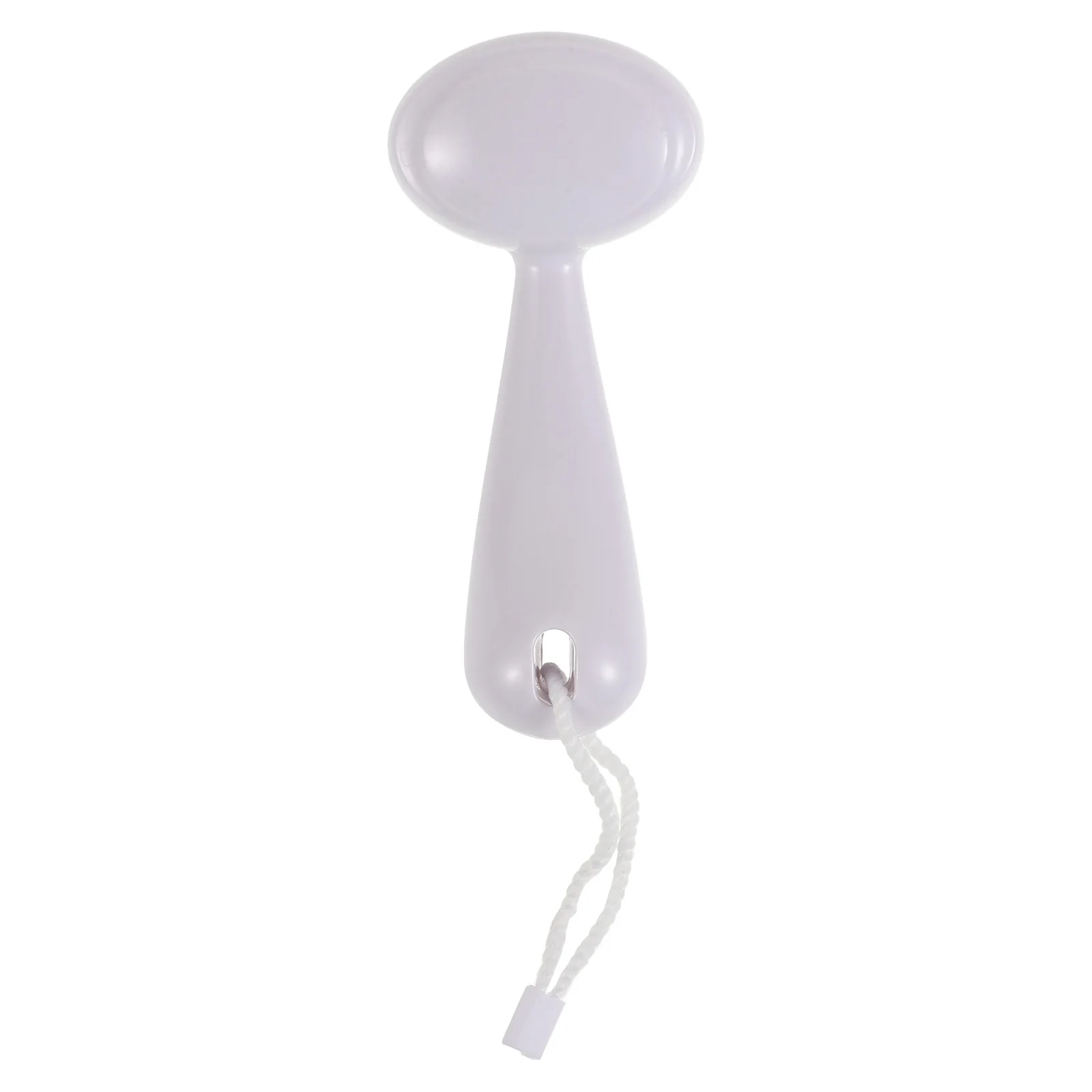 Cepillo de limpieza Facial exfoliante de mango largo blanco para eliminación profunda de espinillas, depurador Facial, cepillo exfoliante Facial suave, maquillaje