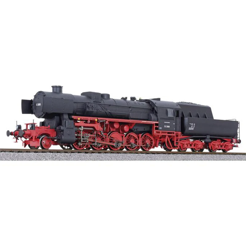 Moc locomotiva de vapor ferroviária drg 53-drb 52 mini blocos de construção montagem modelo tijolos exibição criativa presentes do feriado do miúdo