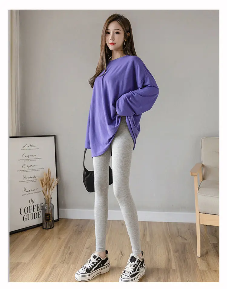 レギンスパンツ レディース ミッドウエスト カワイイ フェスティブ プレーン ヒップリフト 速乾性 漫画柄 快適 ユーティリティ Aライン 裏起毛 マイクロホーン