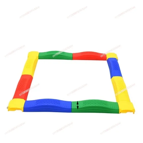 

Children's single wooden bridge, foot stepping, sensory training equipment, parent-child sports balance beam, tactile board