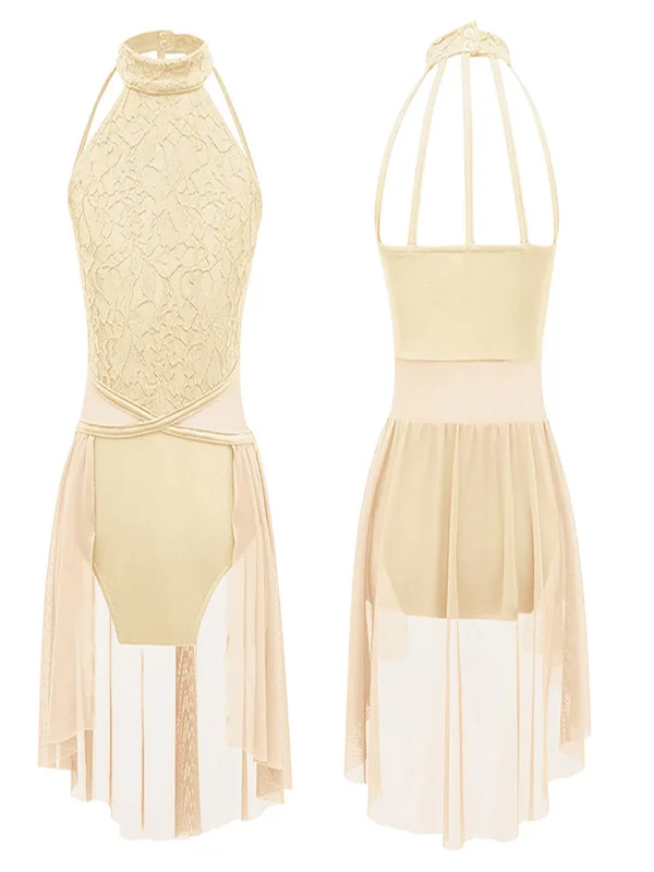 بدلة الرقص الحديثة الفتيات الشكل التزلج على الجليد فستان قاعة الرقص الباليه أزياء رقص الجمباز يوتار فستان لملابس الرقص الغنائية