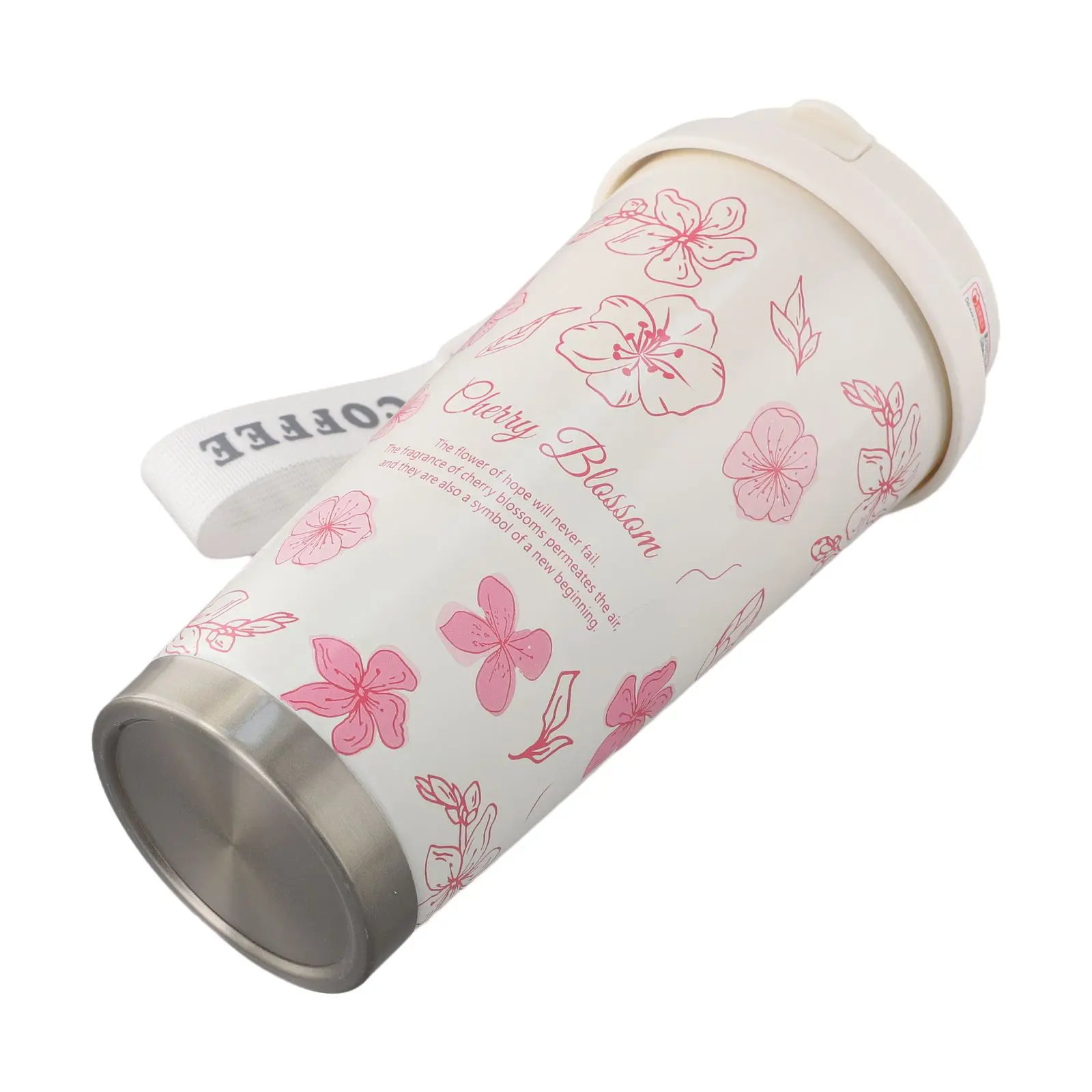 

Double Wall Tumbler Insulated Travel Cup On-the-go Use Safe Drinking Materials Thermal Insulation Design Coffee Tumbler