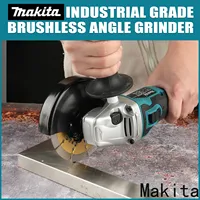 Makita DGA504 18V 6.0Ah 125mm Brushless Lithium Battery Angle Grinder Rechargeable Cutting Machine