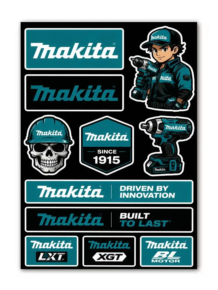 AliExpress bilibili M-A-K-itA- Waterproof Vinyl Stickers for Car Motorcycle Bike Skateboard Laptop Bottle Phone