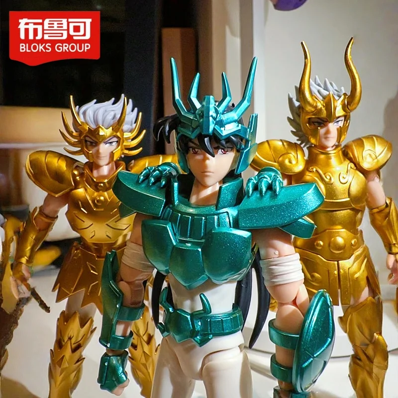 

Genuine Saga Saint Seiya Death Mask Phoenix Gemini Action Ikki Figure Assembly Model Kit Shiryu Toy Shura Champion Class Gifts