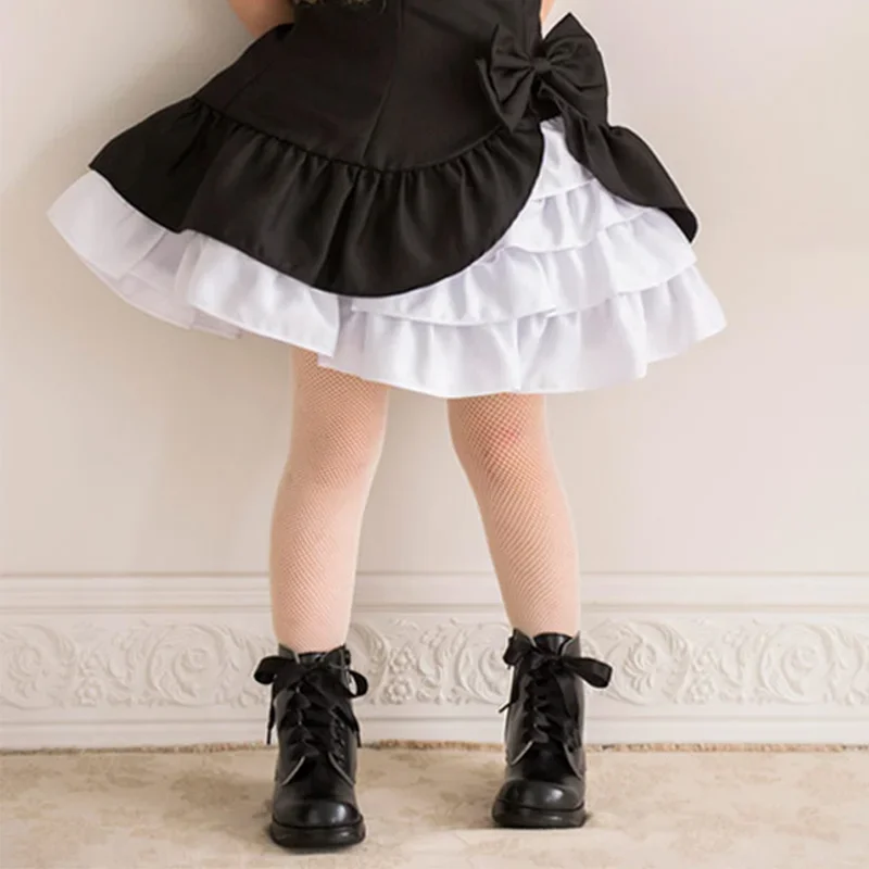 

Girl Dance Fishnet kids Tights Fashion Baby Pantyhose Cute Children white black Stockings Medias De Mujer Pop Socket Designer