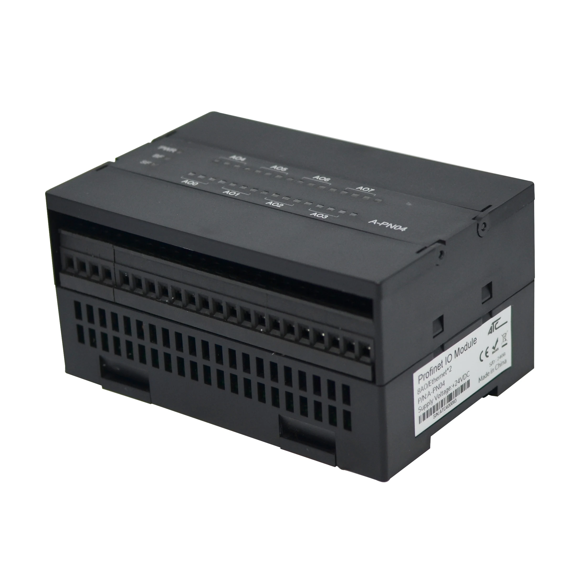 PROFINET Analog Output Module with 8AO(0-20mA) (A-PN04)