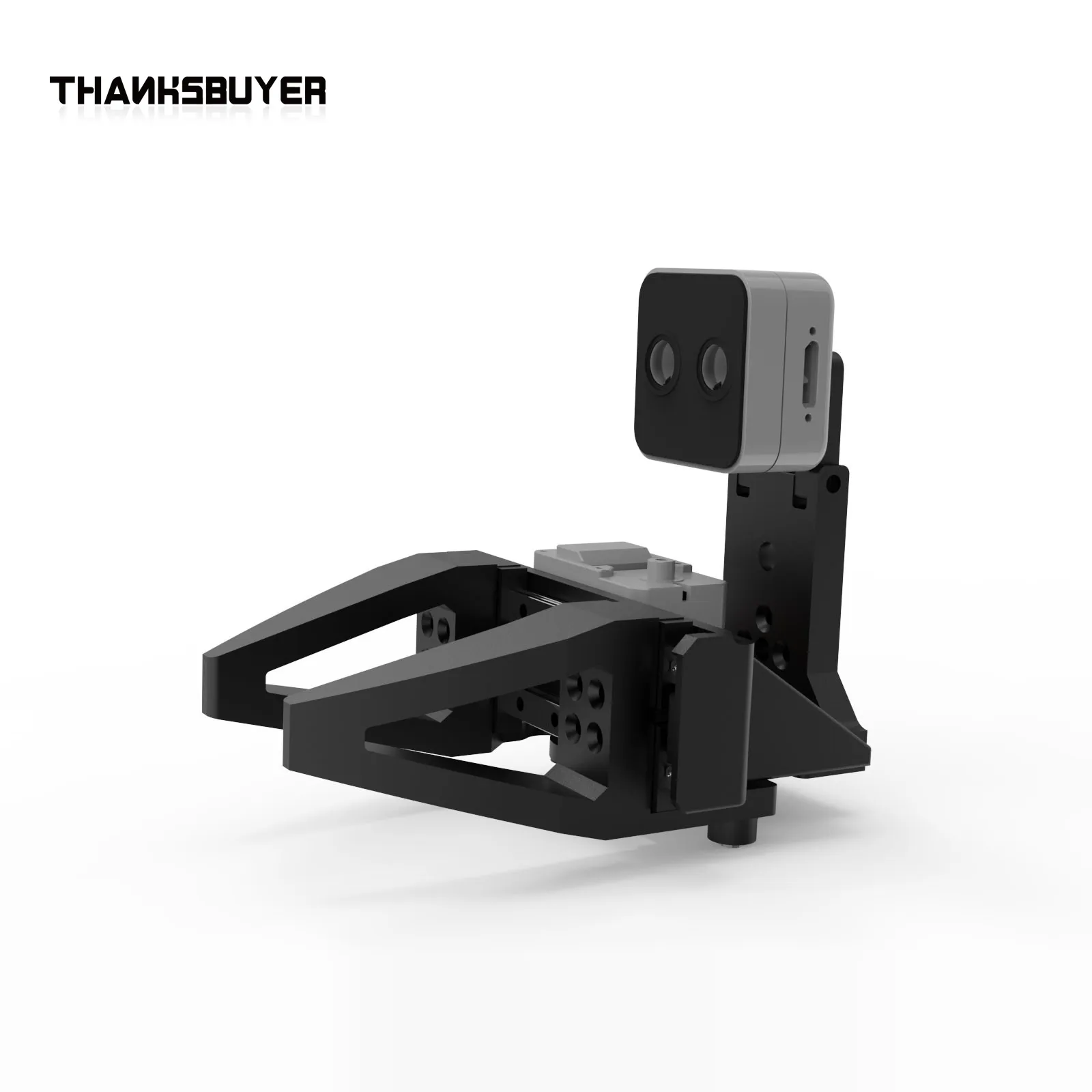 Parallel Two-Finger Mechanical Gripper แขนหุ่นยนต์ Gripper 50 มม.100 มม.35 กก.·ซม.50 กก·ซม.สําหรับ 2000g วัตถุ