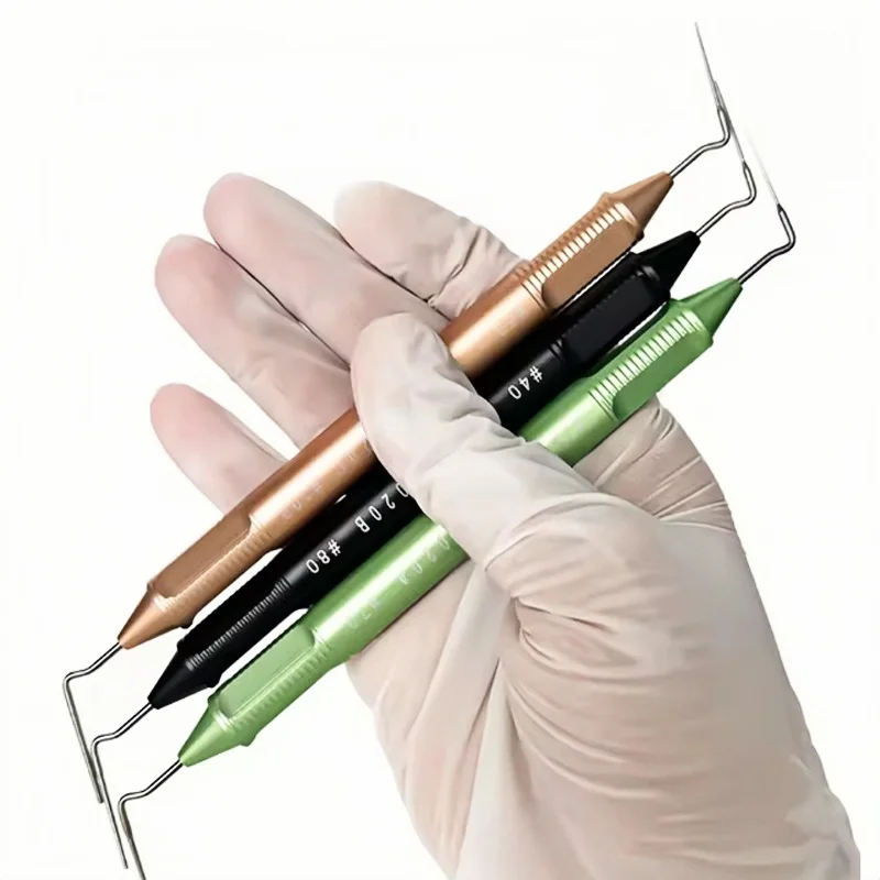 Dental Vertical Compactor Hand Pluggers Tip Endodontic Instrument with Nickel-titanium tips Dentistry Teeth Whitening Dental