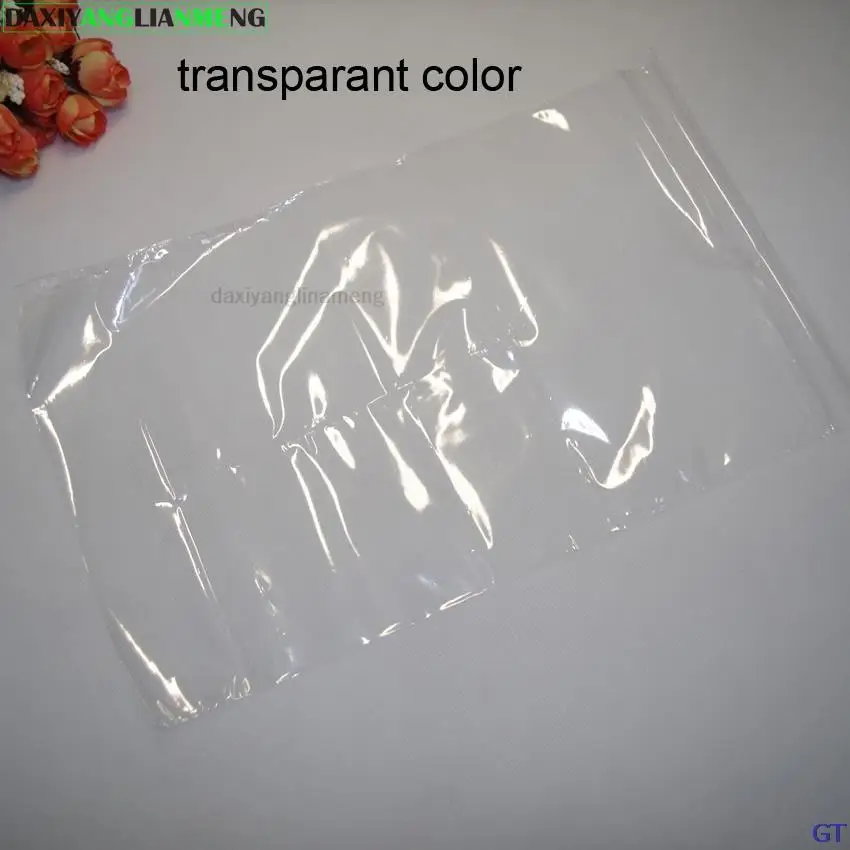 100Pcs/Lot 80 In cm POF Heat Shrink Bags Clear Pocket Plastic Cosmetic Shrinkable Pouch Hot Wrap Film By Flat DIY Packages