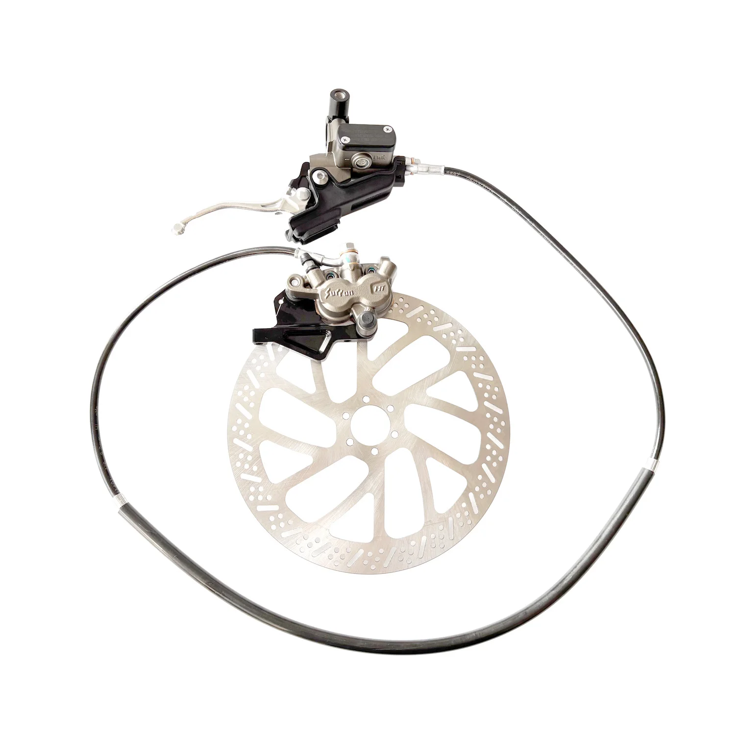 Light bee / Eride Pro SS Mod Ultra bee Brake System Front Caliper Adapter Lightweight  Caliper bracket and brake kit 240mm disc