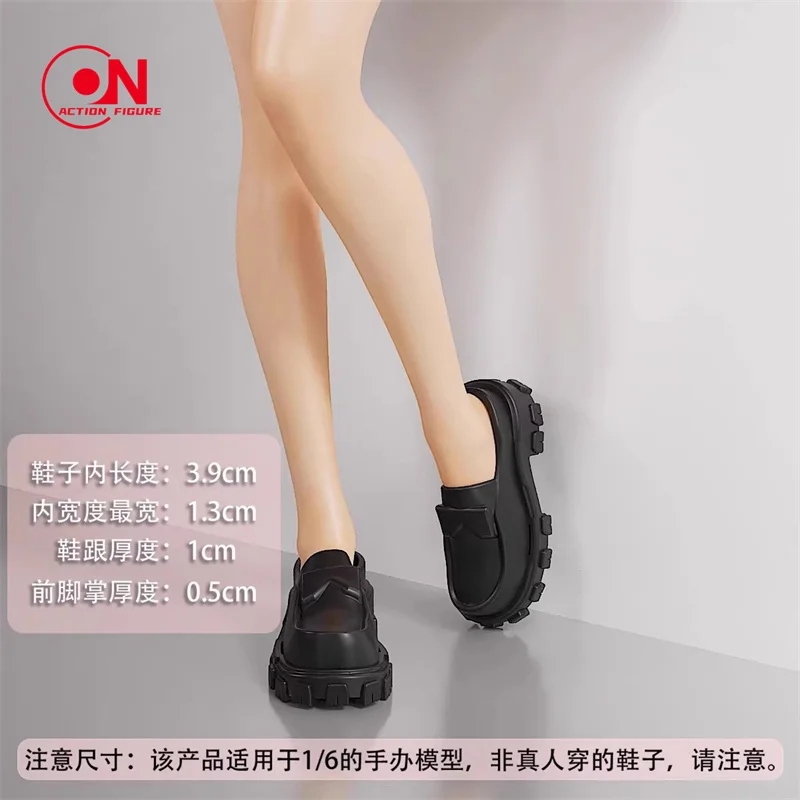 1/6 مقياس الإناث الصلبة ومختلط الألوان حذاء بدون كعب جوفاء الأحذية البلاستيكية نموذج صالح 12 ''أنثى الجندي عمل الشكل الجسم #2