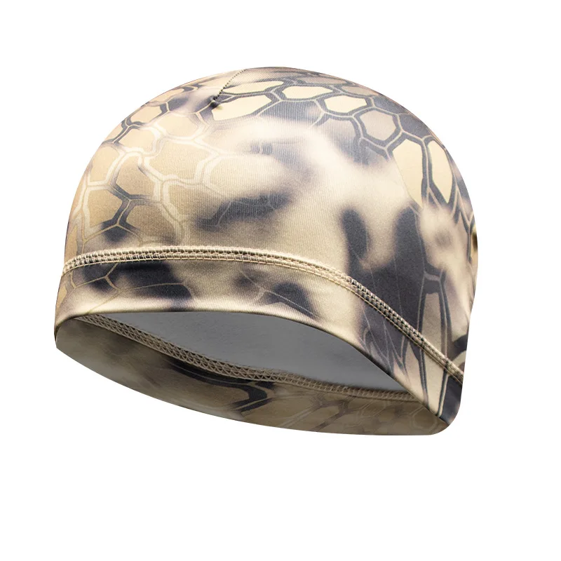 Bike Motorcycle Liner Windproof Sunscreen Sports Cap Outdoor Sports Soft Cap Camouflage Headgear Cap