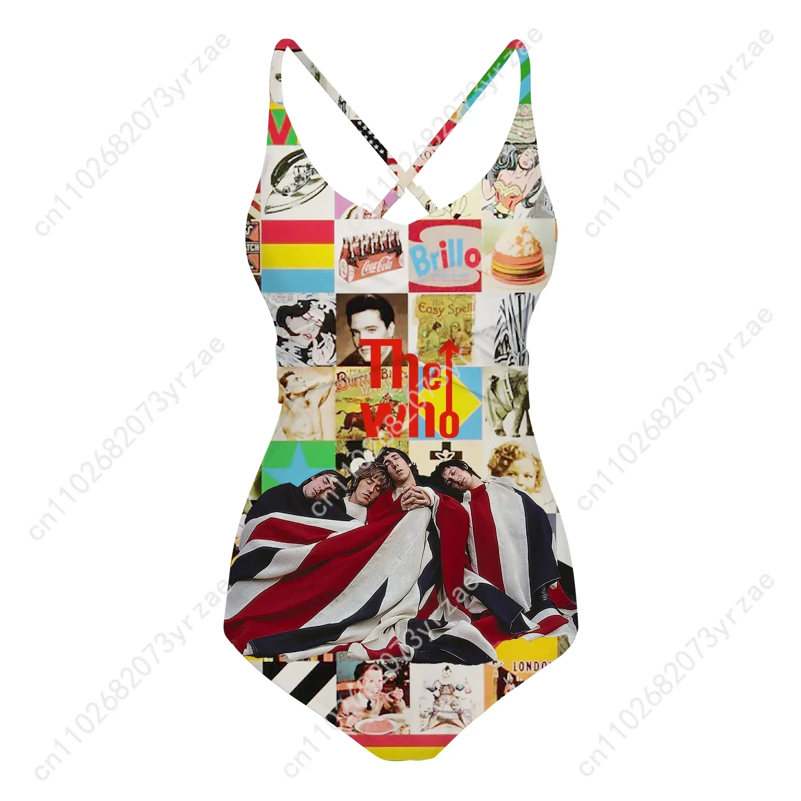 The Who Women Sling Swimsuits Personalized Sexy Swimwear Pool Party Beach Fashion Bikini Summer Holiday Customize Bathing Suits