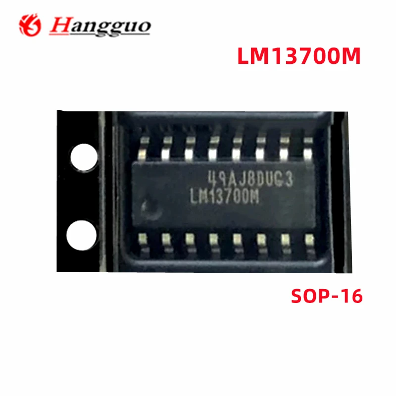 10Pcs/Lot Original LM13700MX LM13700M  VND810  KTO936MB9  SOP-16 IC Chip Best quality