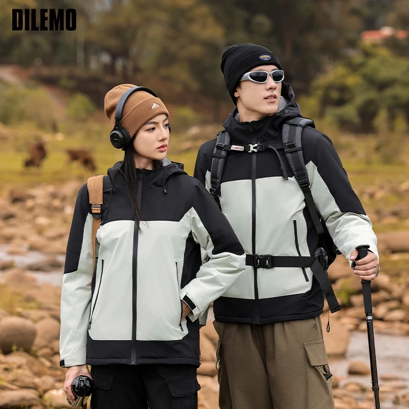 

Премиум супермягкий анорак с капюшоном на флисовой подкладке, мужская уличная куртка, ветровка, повседневное ветрозащитное пальто, весенне-осенняя верхняя одежда