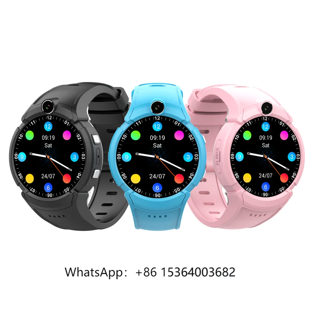

TJXLWonlex CT05 4G RTOS GPS Watch Wholesale Price Cheap Round Waterproof SIM Card SOS Video Call GPS Smart Watch