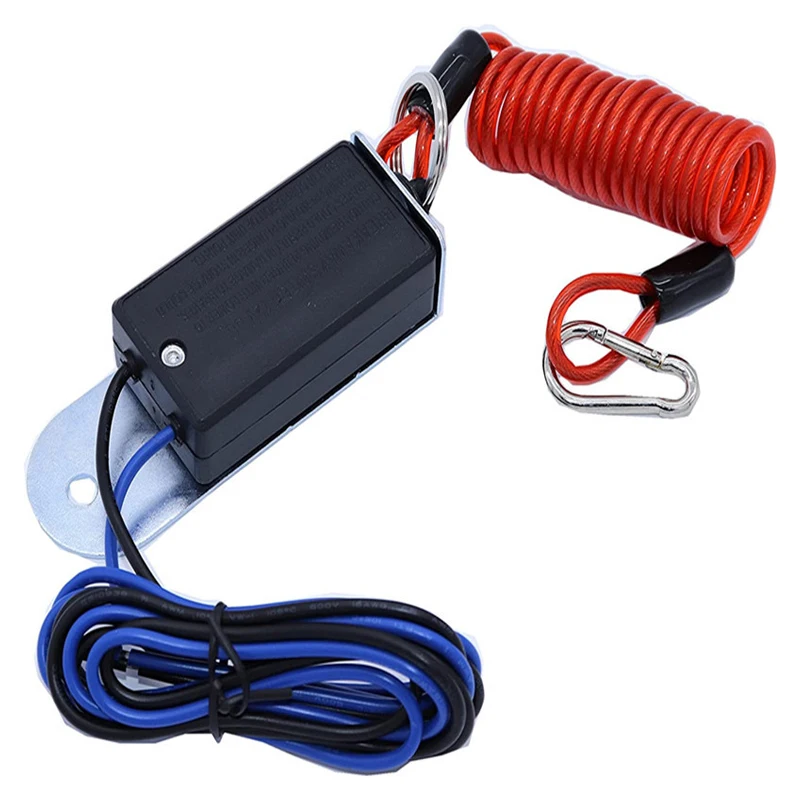 

Electric Breakaway Switch Battery Break Away Coiled Cable System Fit for Trailer Towing Caravan Camper New