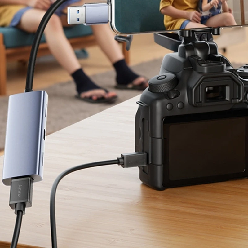 

Адаптер видеозахвата USB C для четкой потоковой передачи с камер и создания контента F19E