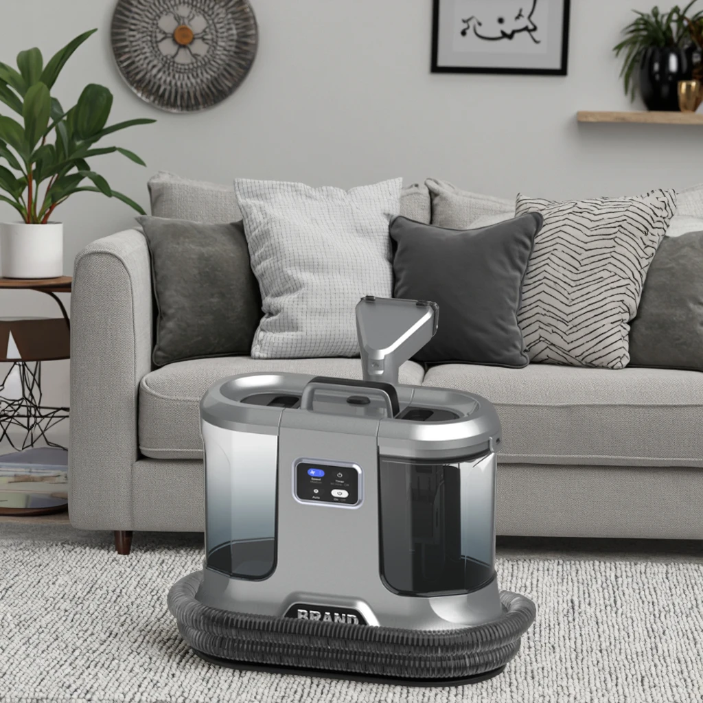 Professional Electric Portable Handheld Sofa Upholstery Wet Dry Vacuum Steam Carpet Cleaner for Household Use