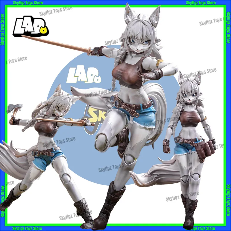 متوفر في المخزون LADoTOYS Adventure Squad Fox Girl 1/12 Lea Elupeks Repairman Style Action Doll Girl Collection Gifts