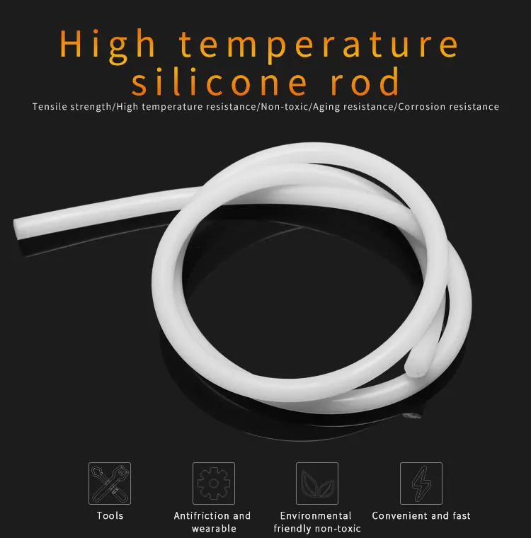 Barrow Diameter 10mm Silicone Bar Tube use for ID10mm Hard Tube Bending for 10*14mm Hard Tube