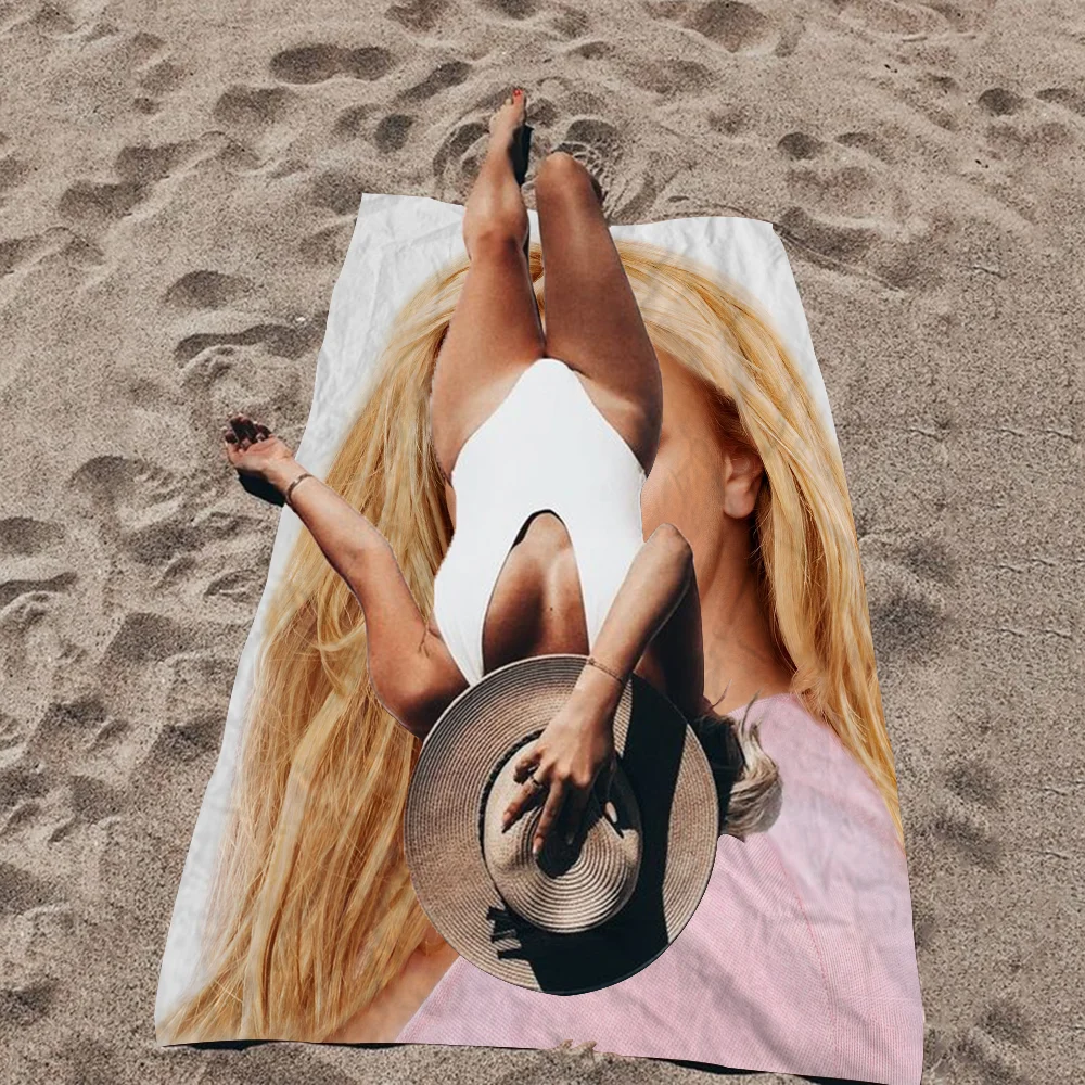 

Singer B-britney S-spears Big Microfiber Beach Towels Quick Dry Towel Sand Beach Towels Pool Towel For Travel Swim Pool Yoga