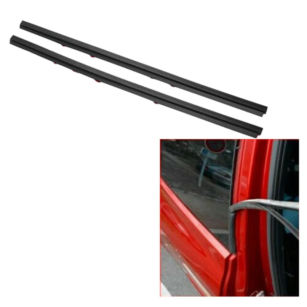 Car Left+Right Rear Quarter Side Window Glass Seal For Renault Clio MK III 2005-2018 Hatchback 8200341503-Boom