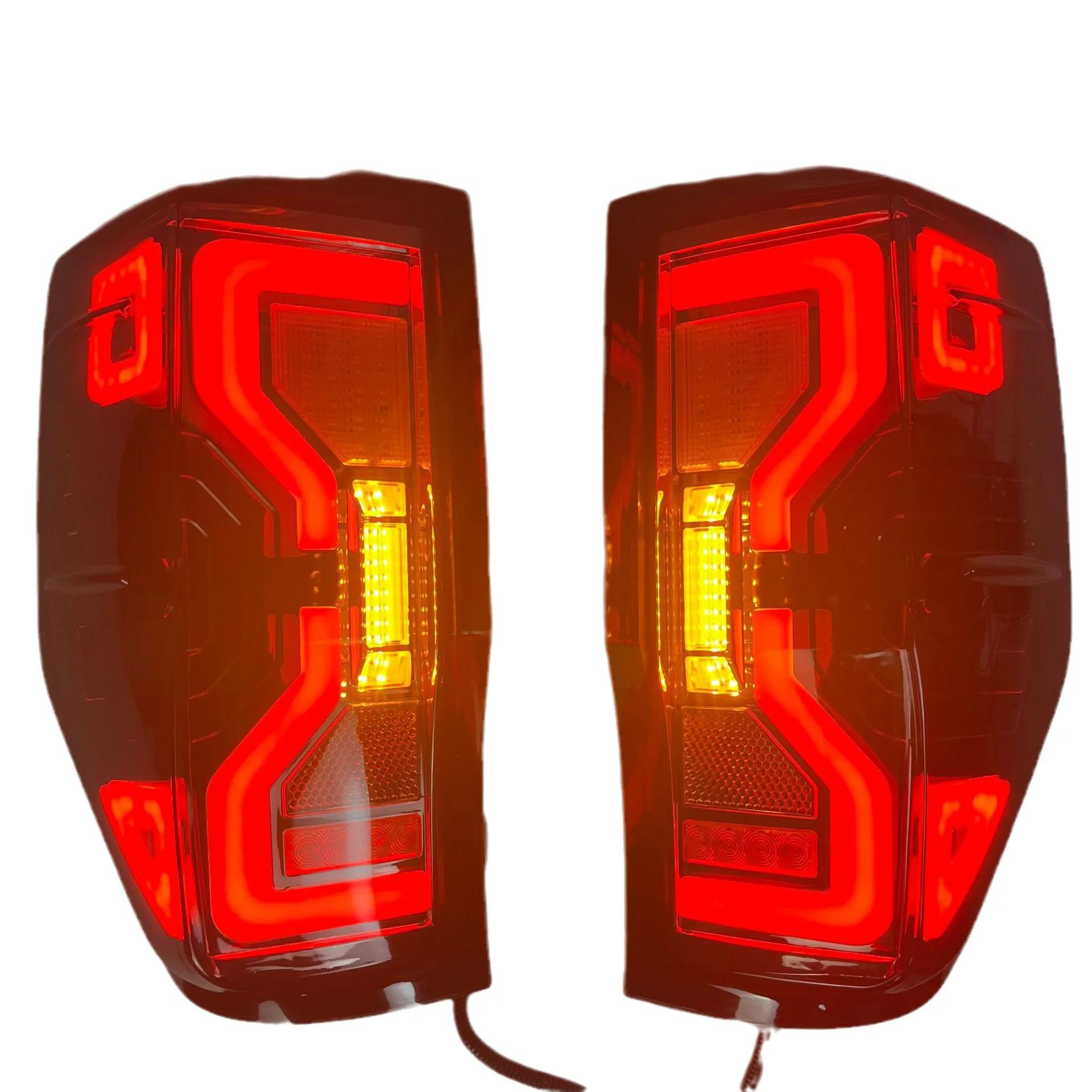 Led Turn Signal brake Lights Fit For Ford Ranger T6 T7 T8 2012 2013 2014-2021 Raptor Xl Xlt WIldtrack Rear Headlamps Tail Lamp