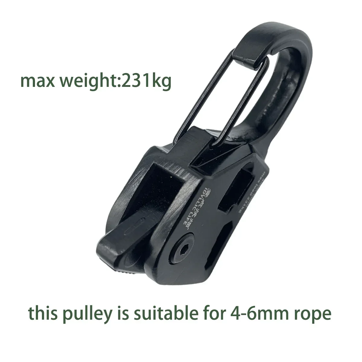 2pcs 6mm 5m Camping Tent Cord Adjuster Wind Rope Tie Down Reflective Tightener Fastening Pulley Ratchet Awning Rope Buckle