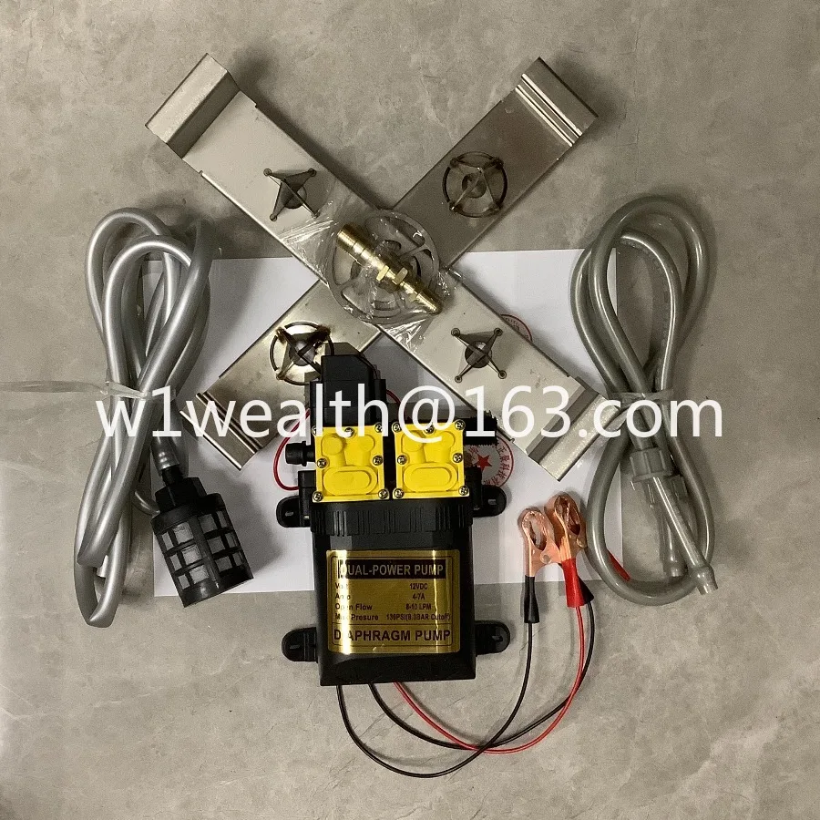 Bottle opener fly plant protection bottle washer rinse agricultural high pressure 12V for single pump type double pump type