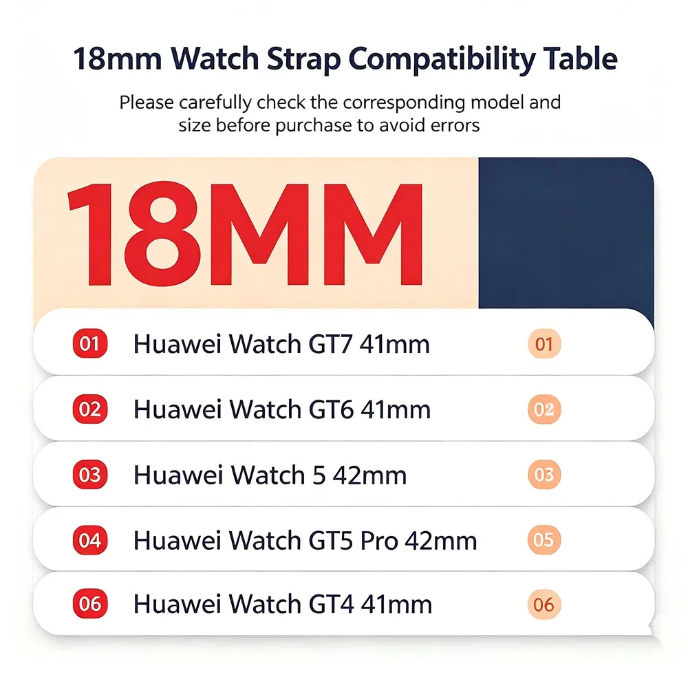 18mm watch Band for Huawei Watch GT7 41mm band Engraved Silicone Strap Stylish Strap For Huawei Watch GT6/GT5/GT4 41mm bracelet
