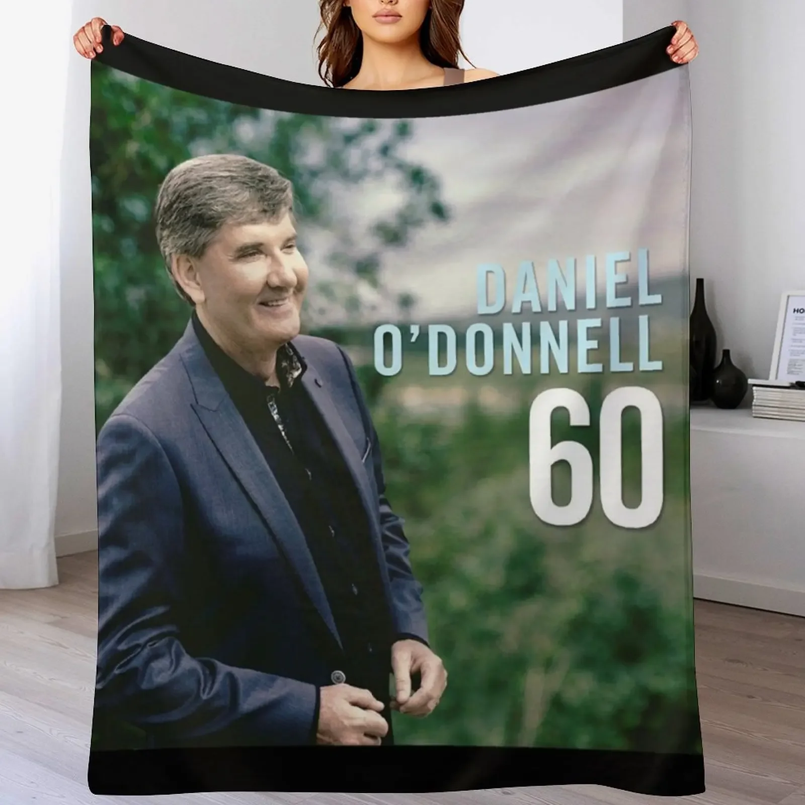 

Daniel O'Donnell 60 Throw Blanket Stylish Couch Blanket for Home Living Room
