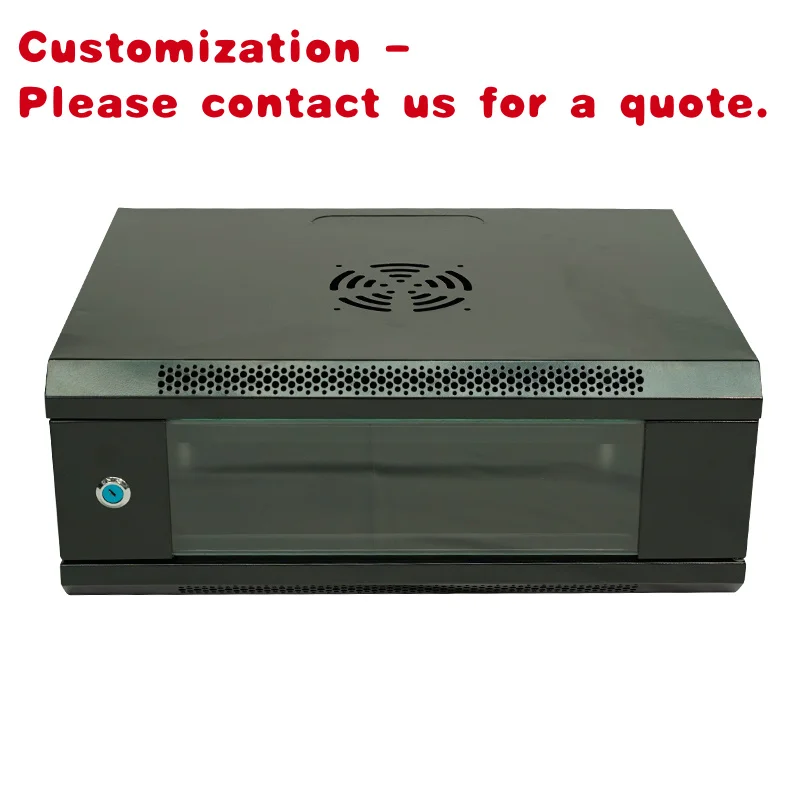 

custom.Customization Server Rack OEM&ODM 4U 400D Cabinet Disassembled Wall Mounted Rack Data Center Telecom Server Rack