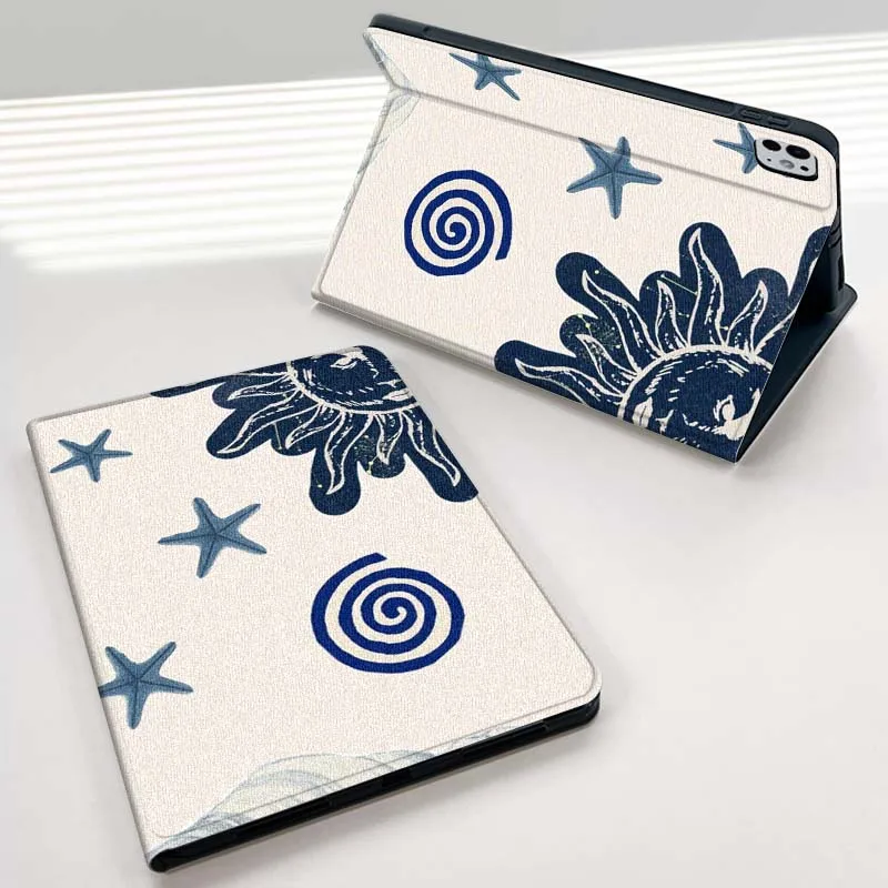 

Retro Fresh Art Pattern For iPad mini Air 1 2 3 4 5 6 7 6th 7th 9 11 13 M3 M2 gen 7.9 8.3 10.9 Inch 2025 Tablet Case