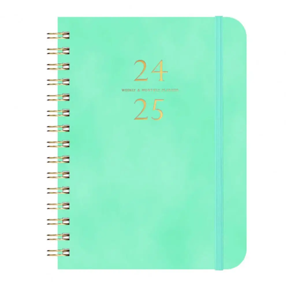 Weekly Planner Academic Year Planner Notebook Spiral Coil Design Thick Paper Organize Journal Calendar 2024