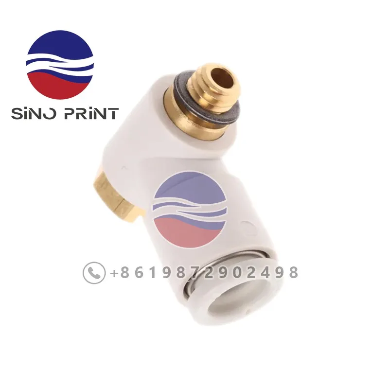 KQ2V06-M5A Universal Male Elbow Connector For SMC One-Touch Fitting Printing Press Accessories